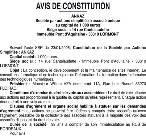 Contenu publication
