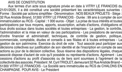 Contenu publication