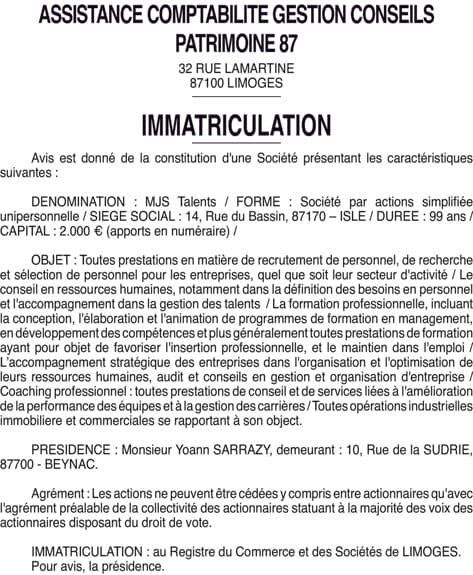Contenu publication