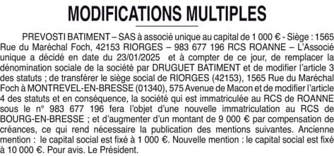 Contenu publication