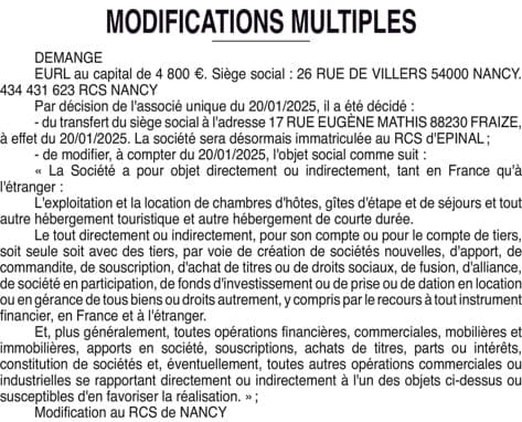 Contenu publication