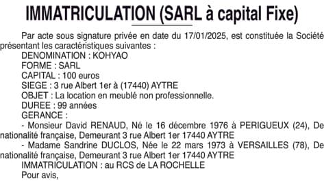 Contenu publication
