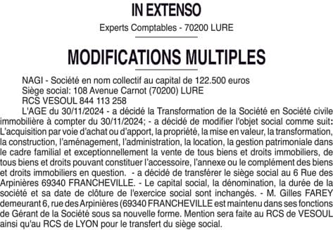 Contenu publication