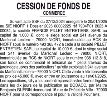 Contenu publication