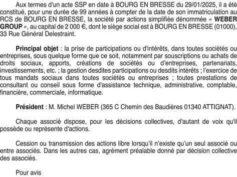 Contenu publication