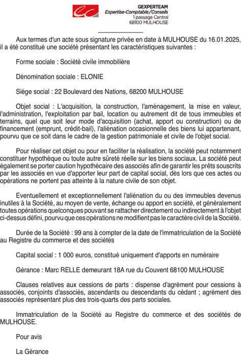 Contenu publication