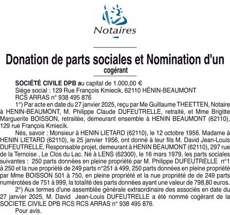 Contenu publication