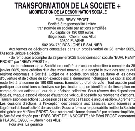 Contenu publication
