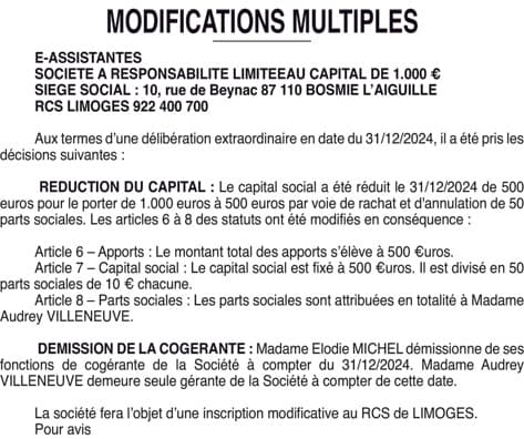 Contenu publication