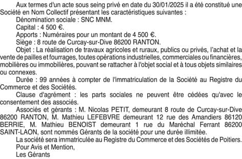 Contenu publication