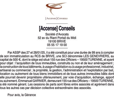 Contenu publication