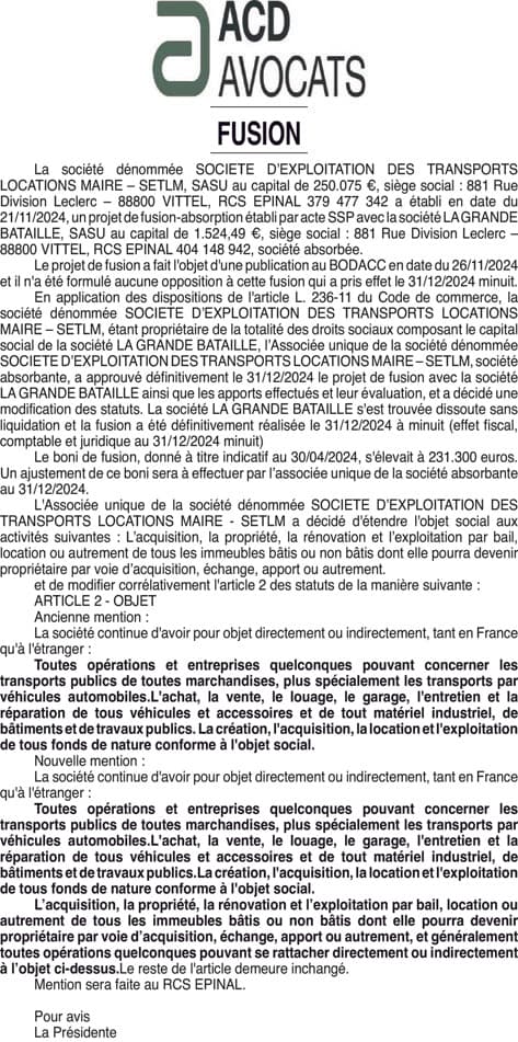 Contenu publication