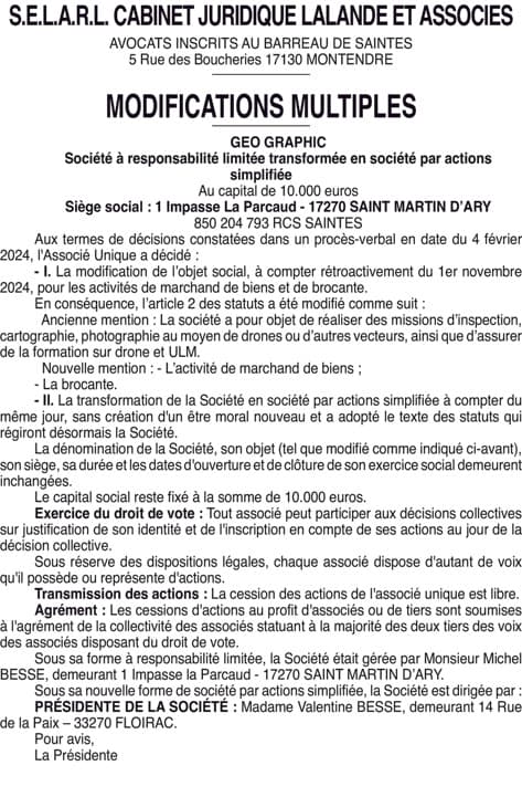 Contenu publication