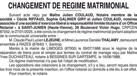 Contenu publication
