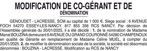 Contenu publication