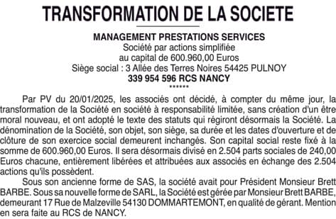 Contenu publication