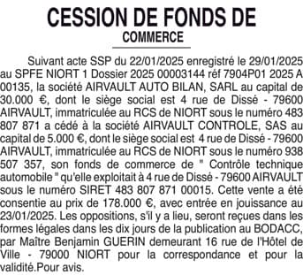 Contenu publication