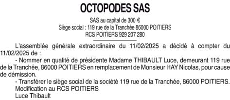 Contenu publication