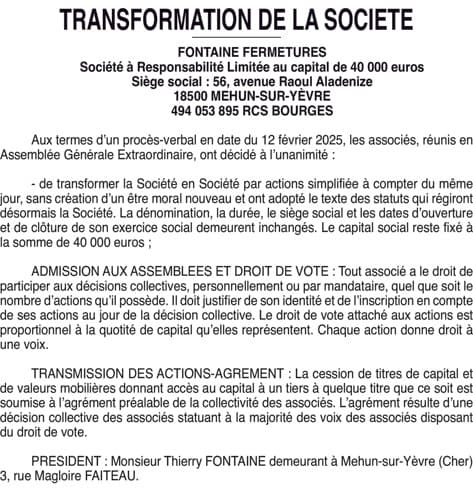 Contenu publication