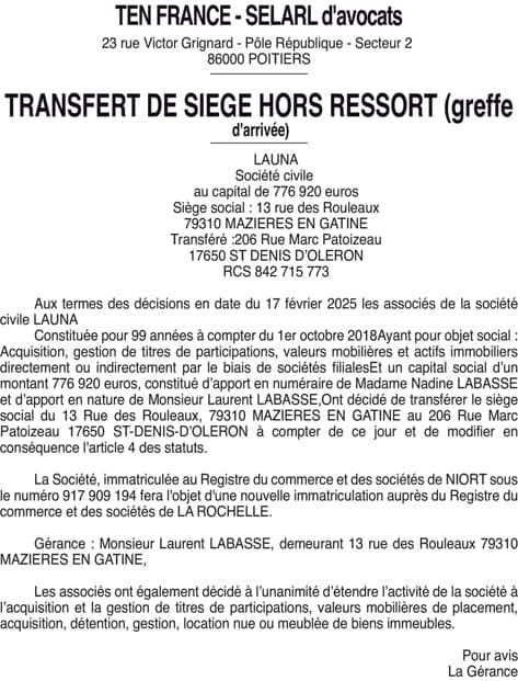 Contenu publication