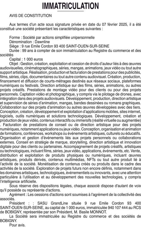 Contenu publication