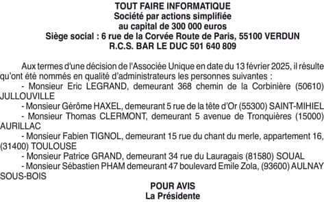 Contenu publication