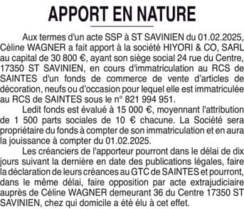 Contenu publication