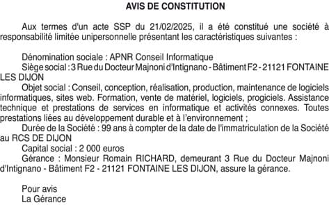 Contenu publication