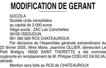 Contenu publication