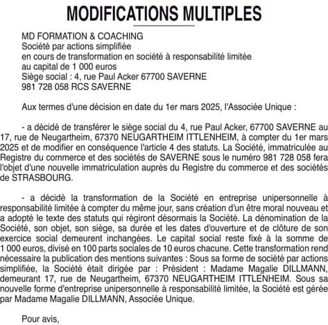 Contenu publication
