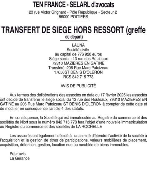 Contenu publication