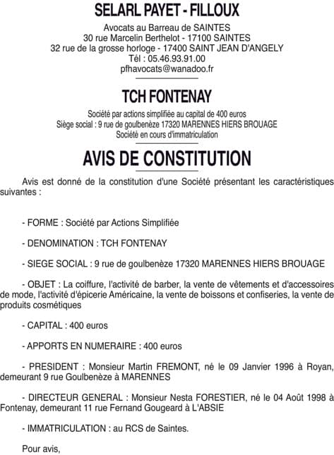 Contenu publication