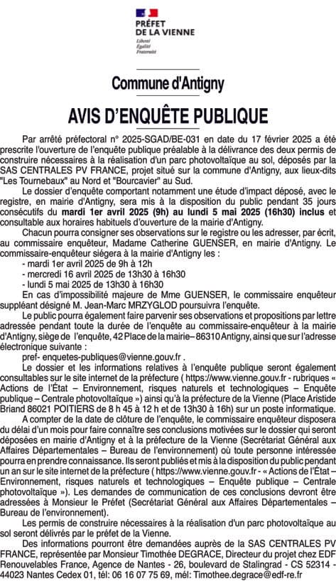 Contenu publication