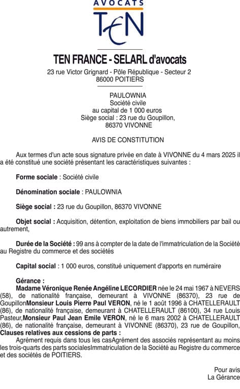 Contenu publication