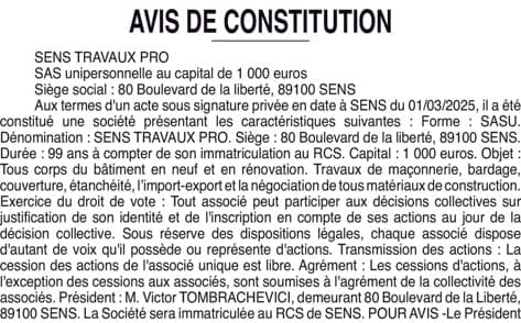 Contenu publication