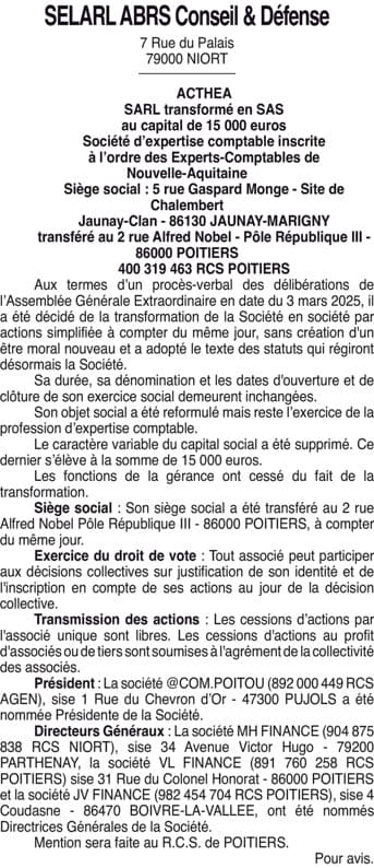 Contenu publication