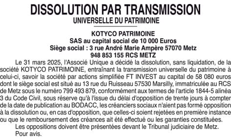 Contenu publication