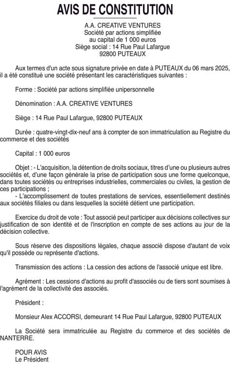 Contenu publication