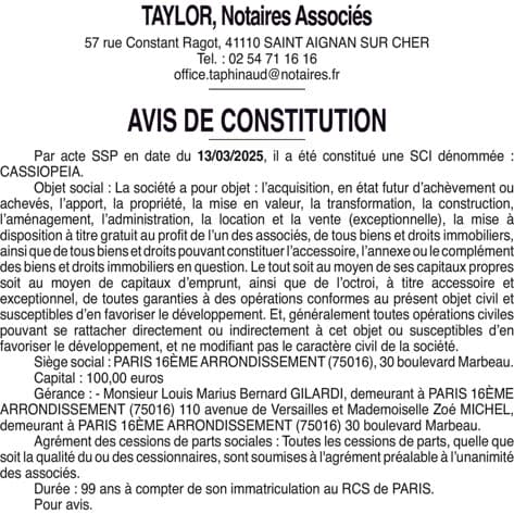 Contenu publication