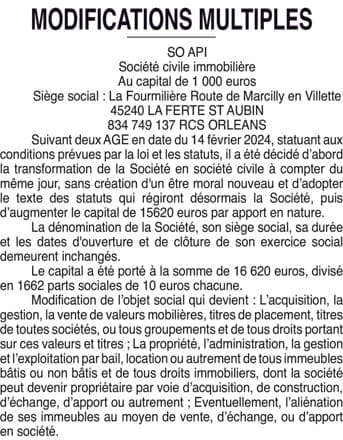 Contenu publication