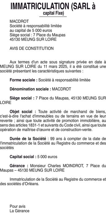 Contenu publication