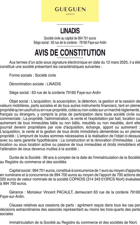 Contenu publication