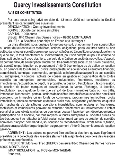 Contenu publication