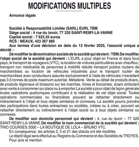 Contenu publication