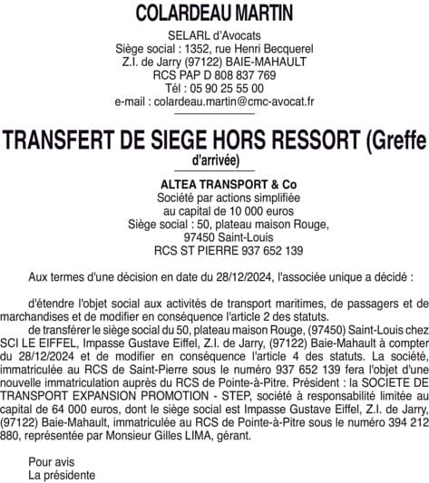 Contenu publication