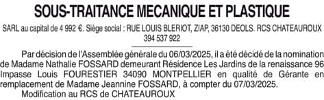 Contenu publication
