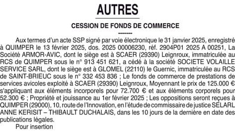 Contenu publication