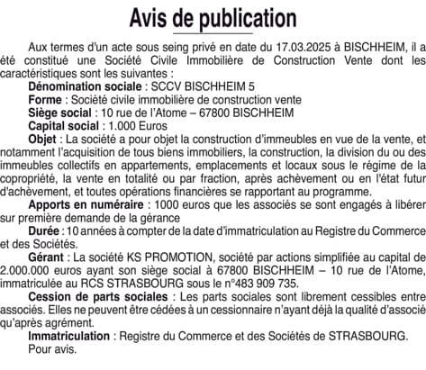 Contenu publication