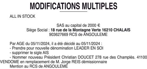 Contenu publication