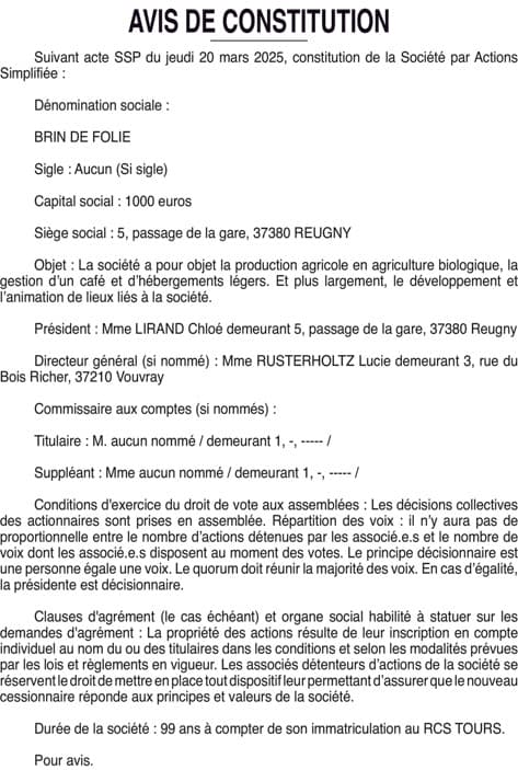 Contenu publication